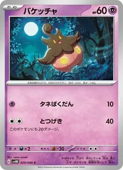 バケッチャ card in Japanese