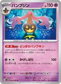 パンプジン card in Japanese