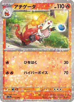 アチゲータ card in Japanese