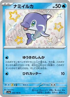 ナミイルカ card in Japanese