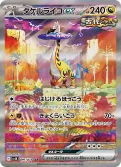 タケルライコex card in Japanese