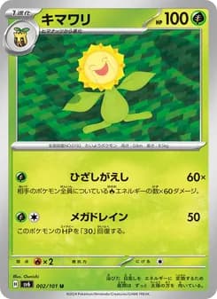 キマワリ card in Japanese