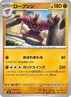 ローブシン card in Japanese