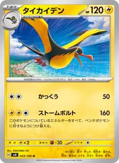 タイカイデン card in Japanese