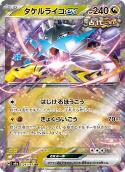 タケルライコex card in Japanese