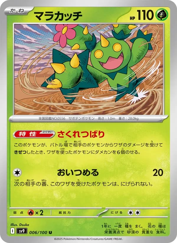 マラカッチ card in Japanese