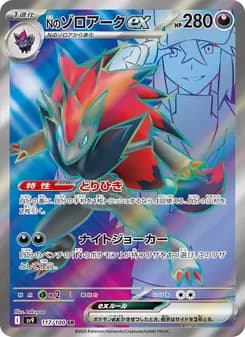 Nのゾロアークex card in Japanese