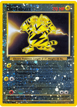 Electabuzz card in English