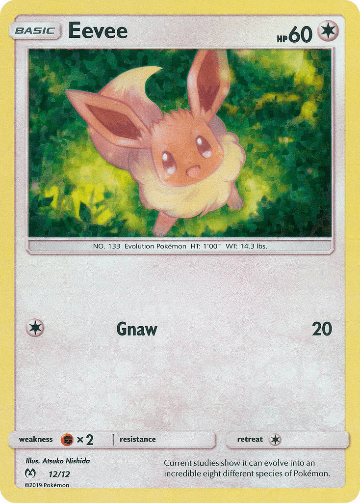 Eevee card in English