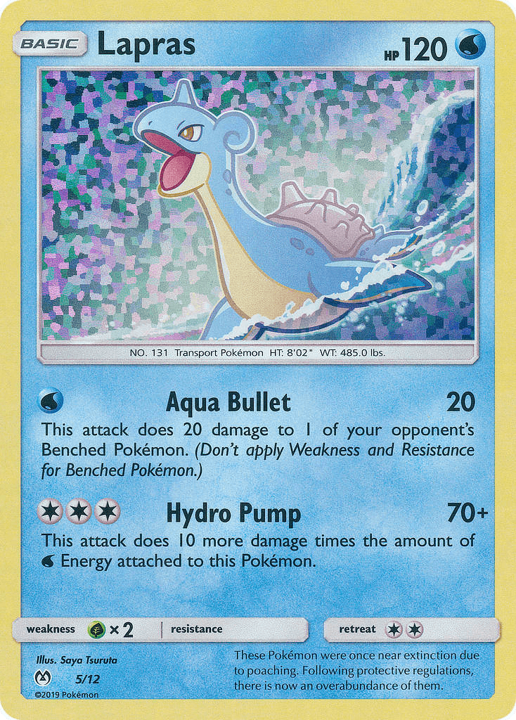 Lapras card in English