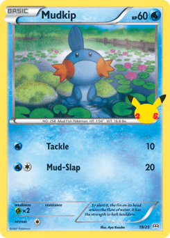 Mudkip card in English