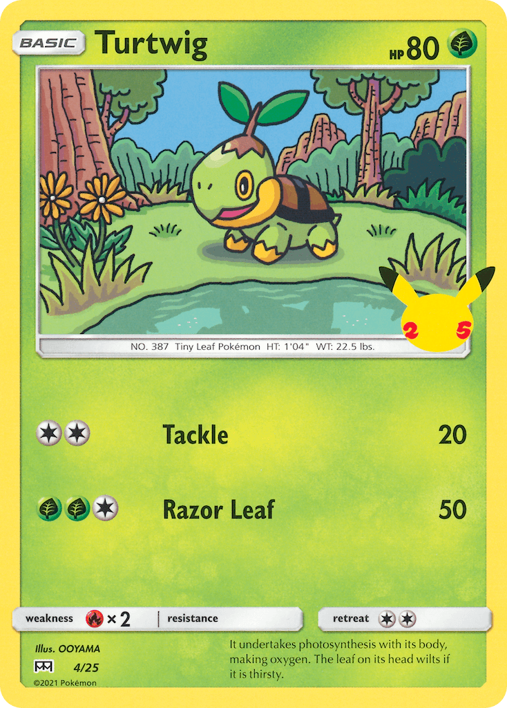 Turtwig card in English