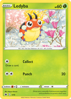 Ledyba card in English
