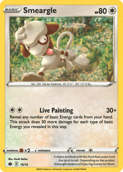 Smeargle card in English