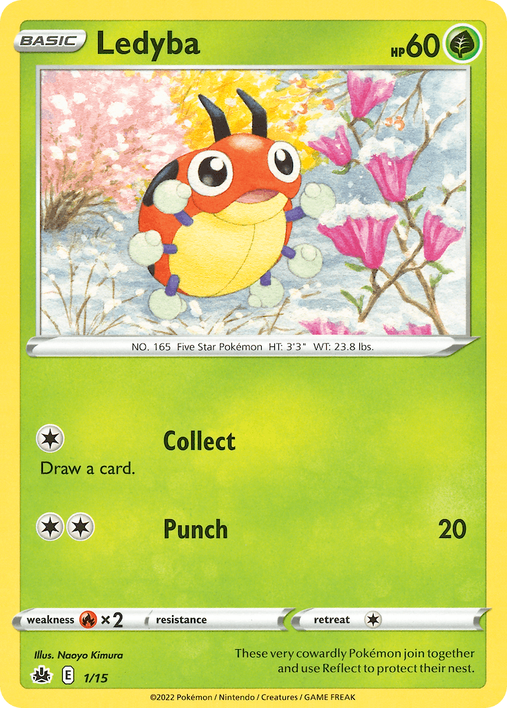 Ledyba card in English