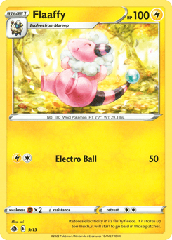 Flaaffy card in English