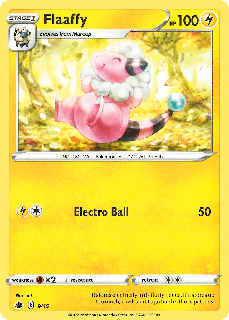 Flaaffy card in English