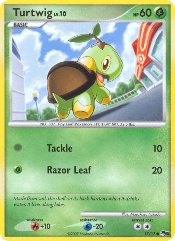 Turtwig card in English