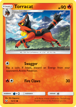 Torracat card in English