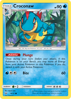 Croconaw card in English