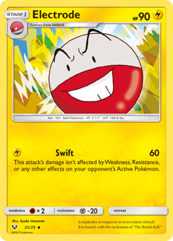 Electrode card in English