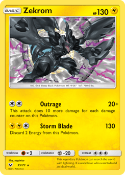 Zekrom card in English