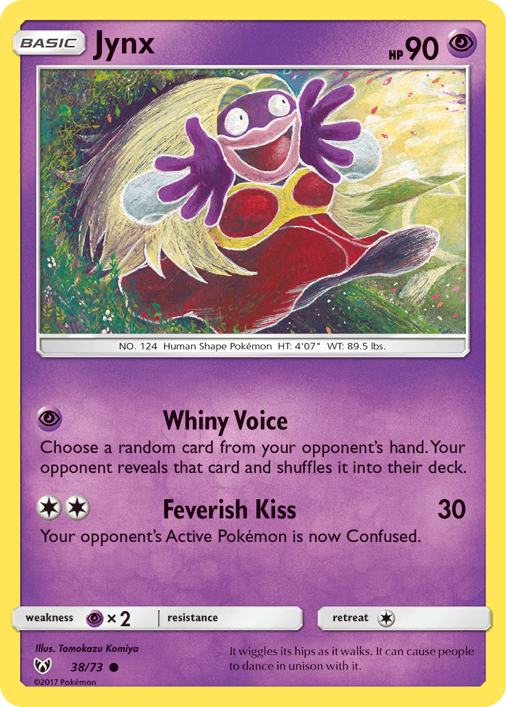 Jynx card in English