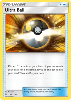 Ultra Ball card in English