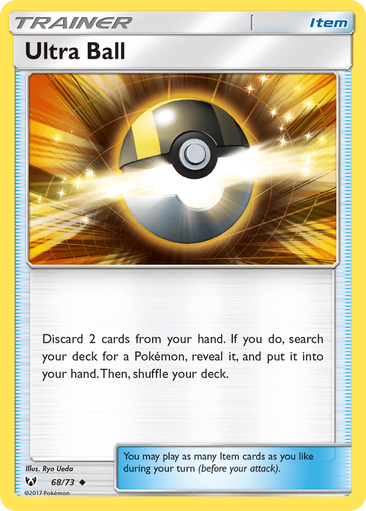 Ultra Ball card in English