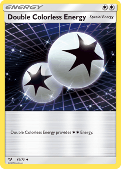Double Colorless Energy card in English