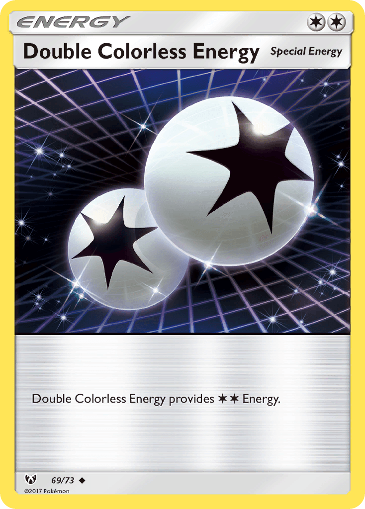 Double Colorless Energy card in English