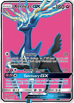 Xerneas GX card in English