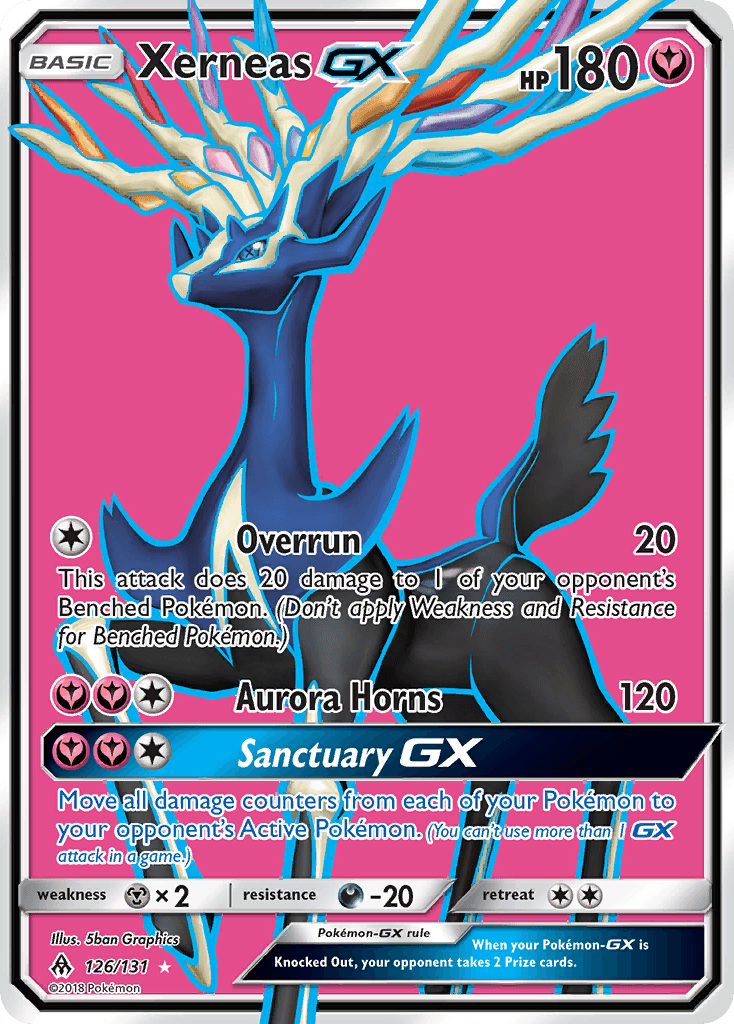 Xerneas GX card in English