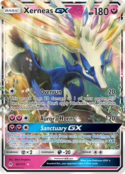 Xerneas GX card in English