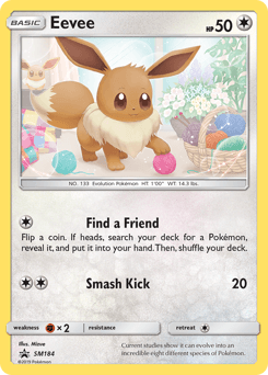 Eevee card in English