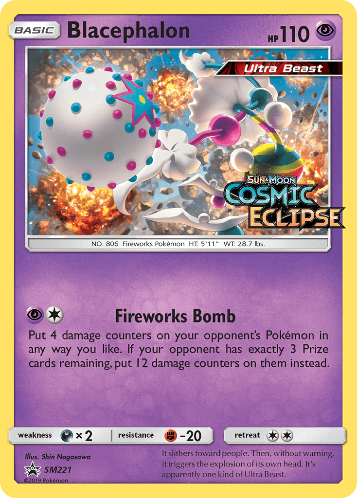 Blacephalon card in English