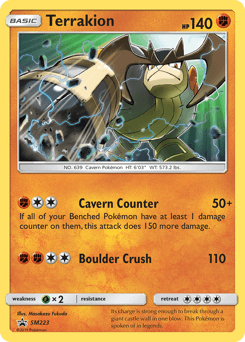 Terrakion card in English