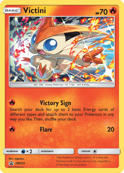 Victini card in English