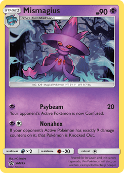 Mismagius card in English