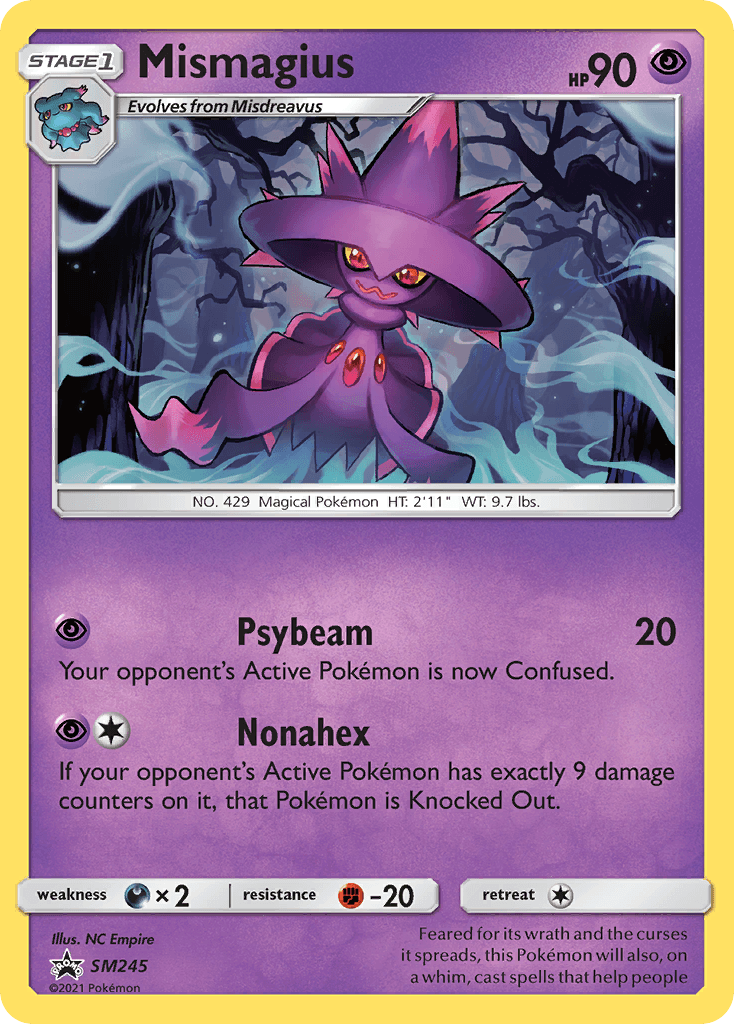 Mismagius card in English
