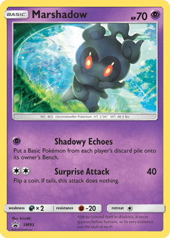 Marshadow card in English