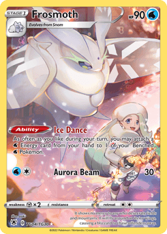 Frosmoth card in English