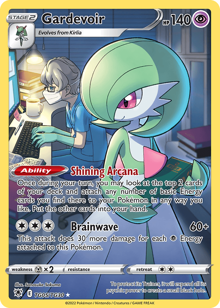Gardevoir card in English