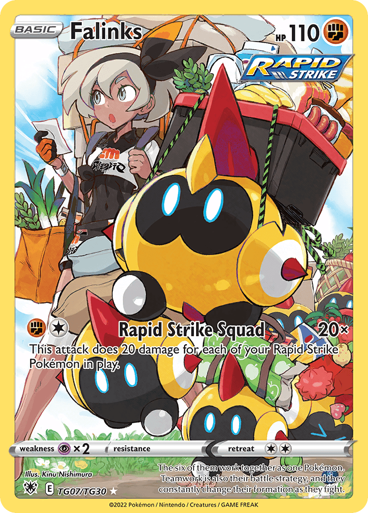 Falinks card in English
