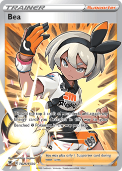 Bea card in English