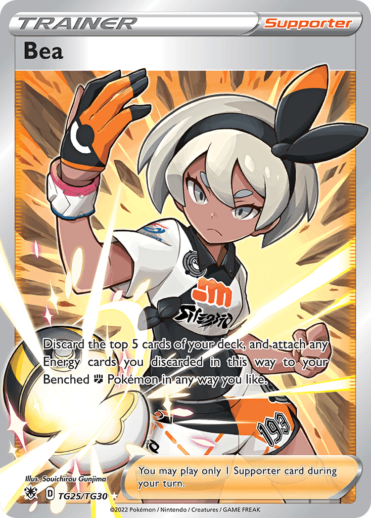 Bea card in English