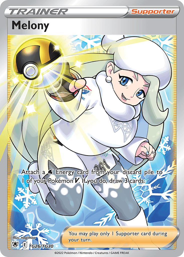 Melony card in English