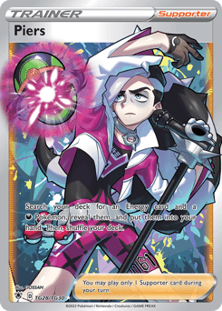 Piers card in English