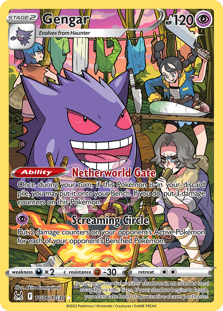 Gengar card in English