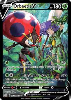 Orbeetle V card in English
